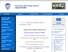 Tablet Screenshot of kenmorewest64.com